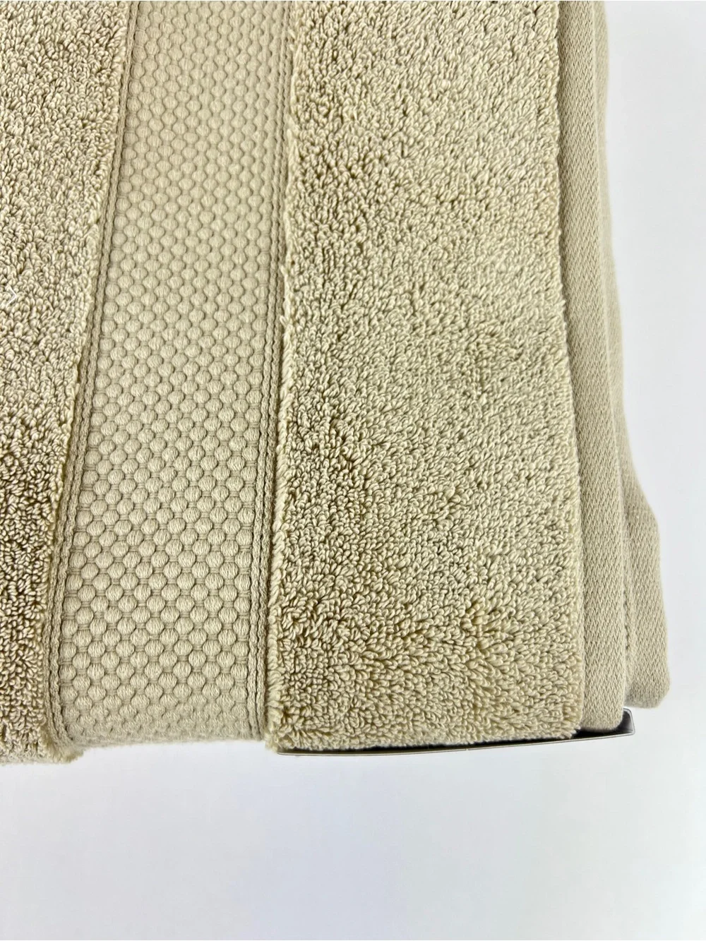 Wamsutta Bath Towels Tan Ultra Absorbent Plush Zero Twist 100% Cotton 2 Pc NEW